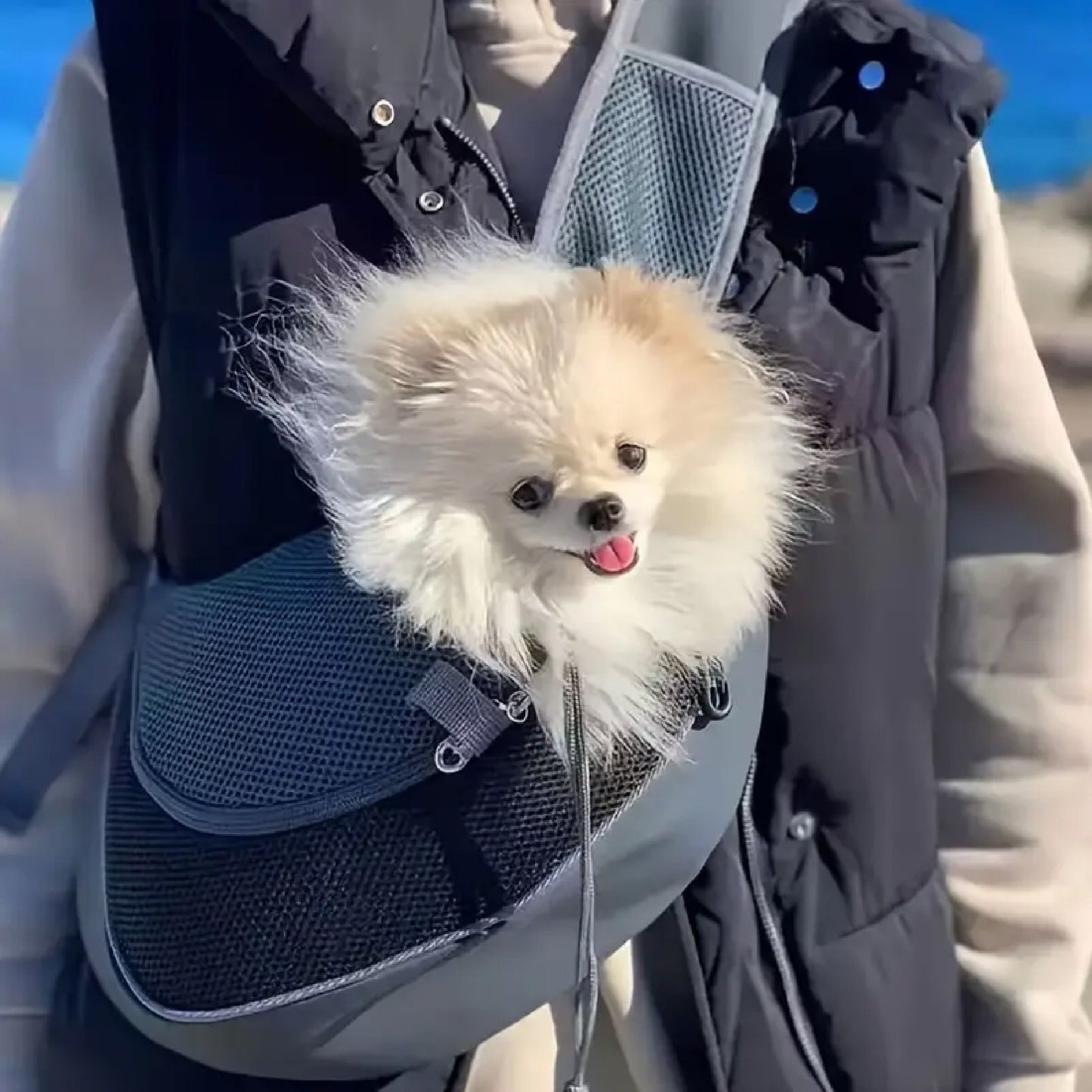 Bolso Tipo Canguro para Mascotas